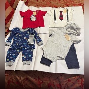 First Impressions, Max & Olivia, Carters infant boy bundle; size: 18M